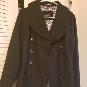 Black Pea Coat